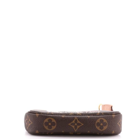 Louis Vuitton Pochette Accessoires Limited Edition Monogram Canvas Mini Brown - Picture 5 of 8